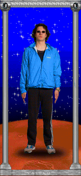 Vaisko alone on Martian surface with The Little Prince vibes